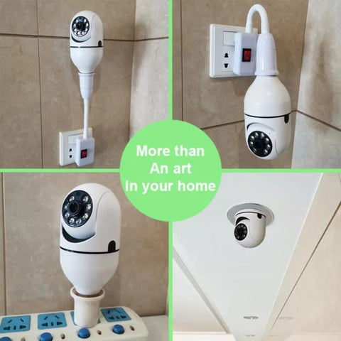 Light Socket Security Camera