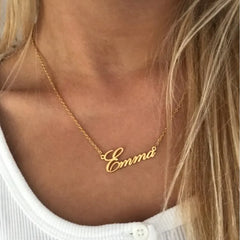 Customized Fashion Stainless Steel Name Necklace