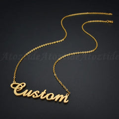 Customized Fashion Stainless Steel Name Necklace