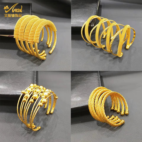 Luxury Dubai Gold Color Bangle