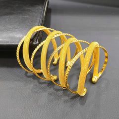 Luxury Dubai Gold Color Bangle