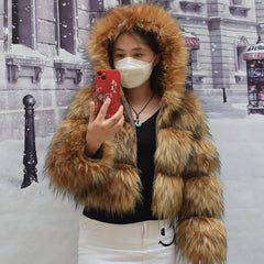 Faux Fur Coat Women's Jacket