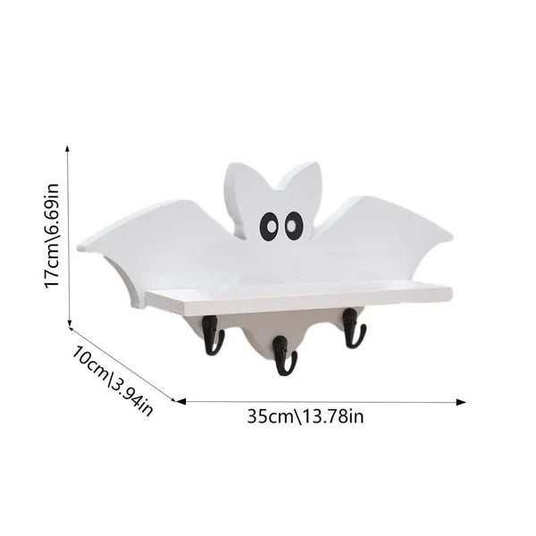 Bat Shaped Shelf | Key Holder Shelf | Mavheneke